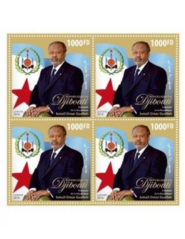 Djibouti N° 1107/1110 Neuf **