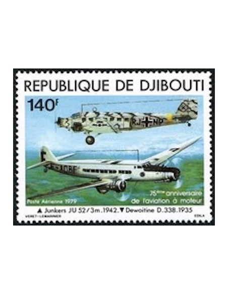 Djibouti N° PA 130 Neuf **