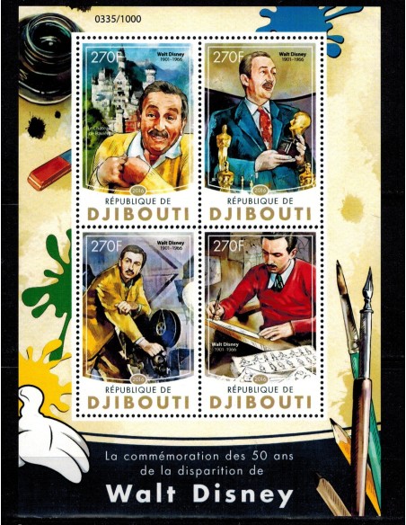 Djibouti N° 1003/1006 Neuf **