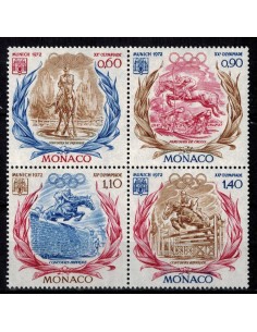 Monaco Neuf ** N° 0890/893