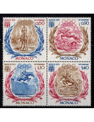 Monaco Neuf ** N° 0890/893
