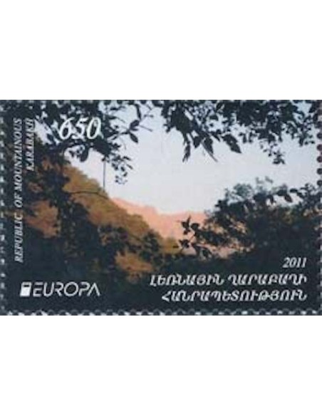 Timbre Poste Europa Haut-Karabagh N° 0048 N** philatelie foxtimbre