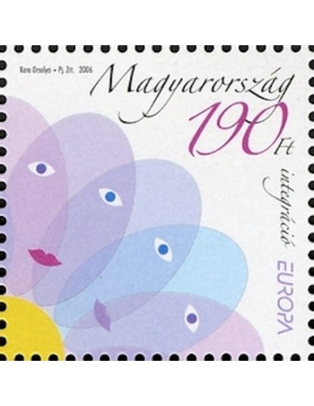 Timbre Poste Europa Hongrie N° Issu du bloc 0291 N** philatelie foxtimbre