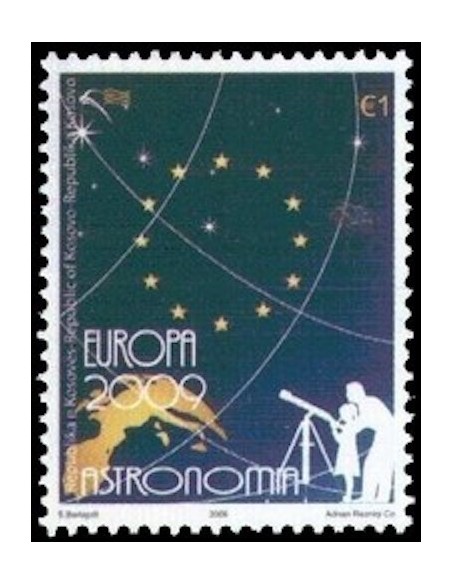 Timbre Poste Europa Kosovo N° 0035 N** philatelie foxtimbre