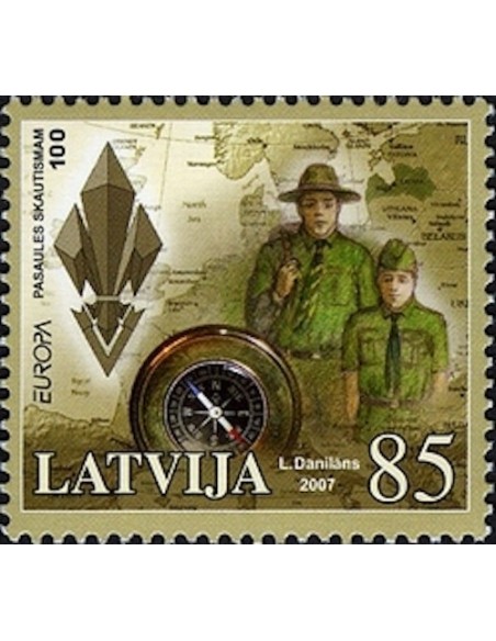 Lettonie N° 0674 N**