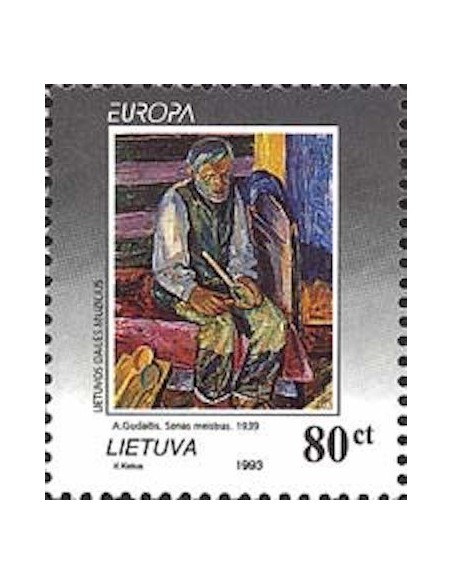 Timbre Poste Europa Lituanie N° 0476 N** philatelie foxtimbre