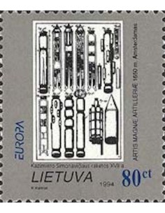 Timbre Poste Europa Lituanie N° 0485 N** philatelie foxtimbre