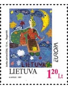 Timbre Poste Europa Lituanie N° 0557 N** philatelie foxtimbre