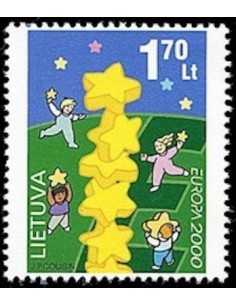 Timbre Poste Europa Lituanie N° 0642 N** philatelie foxtimbre