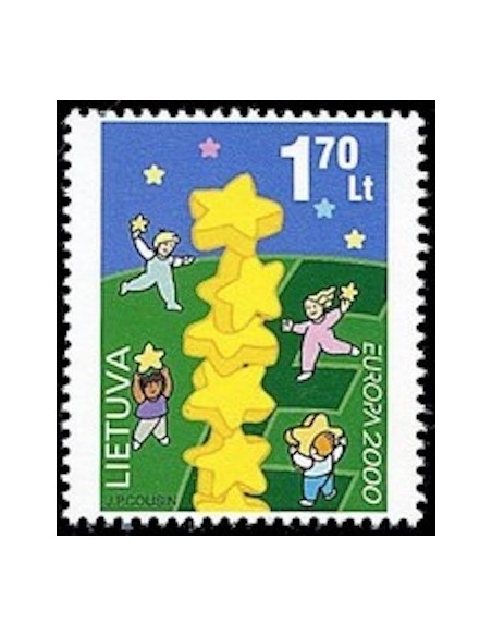 Timbre Poste Europa Lituanie N° 0642 N** philatelie foxtimbre