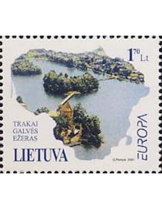 Timbre Poste Europa Lituanie N° 0662 N** philatelie foxtimbre