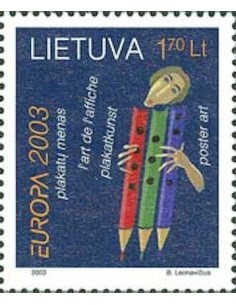 Timbre Poste Europa Lituanie N° 0714 N** philatelie foxtimbre