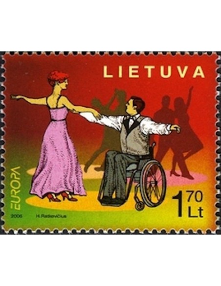 Timbre Poste Europa Lituanie N° 0787 N** philatelie foxtimbre