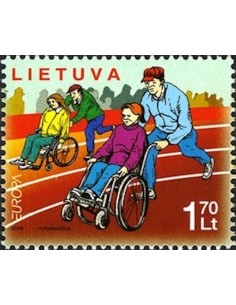 Timbre Poste Europa Lituanie N° 0788 N** philatelie foxtimbre