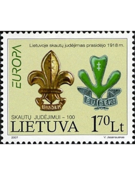 Lituanie N° 0814 N**