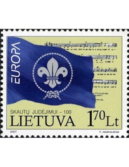 Timbre Poste Europa Lituanie N° 0815 N** philatelie foxtimbre
