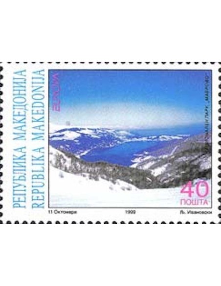 Timbre Poste Europa Macédoine N° 0162 N** philatelie foxtimbre