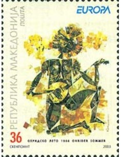 Timbre Poste Europa Macédoine N° 0271 N** philatelie foxtimbre