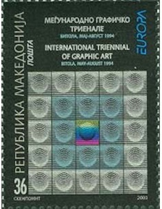 Timbre Poste Europa Macédoine N° 0272 N** philatelie foxtimbre