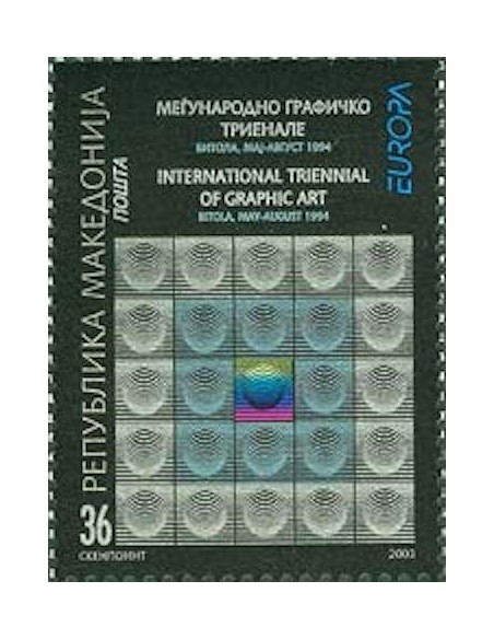 Timbre Poste Europa Macédoine N° 0272 N** philatelie foxtimbre