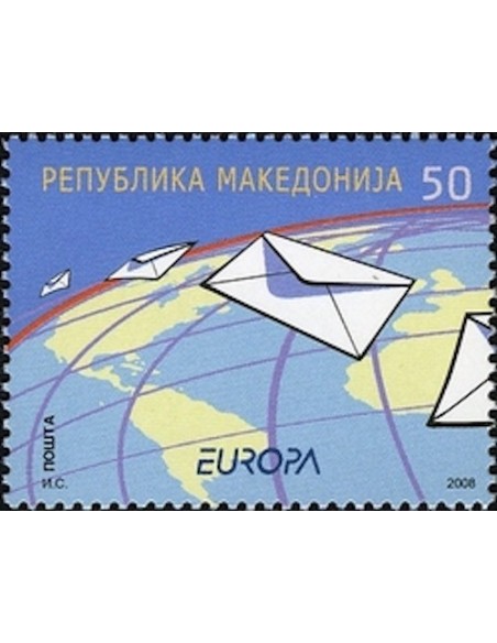 Timbre Poste Europa Macédoine N° 0446 N** philatelie foxtimbre