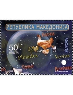 Timbre Poste Europa Macédoine N° 0485 N** philatelie foxtimbre