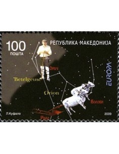 Timbre Poste Europa Macédoine N° 0486 N** philatelie foxtimbre