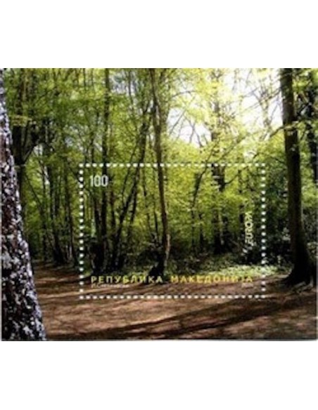 Timbre Poste Europa Macédoine N° Bloc 0023 N** philatelie foxtimbre