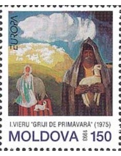 Timbre Poste Europa Moldavie N° 0084 N** philatelie foxtimbre