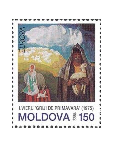 Timbre Poste Europa Moldavie N° 0084 N** philatelie foxtimbre