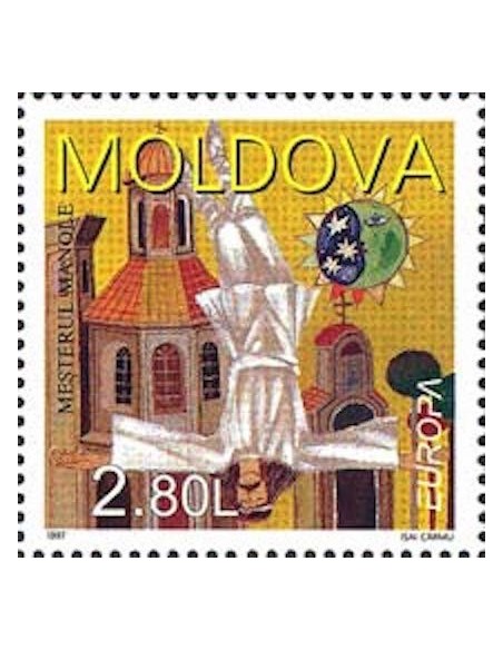 Timbre Poste Europa Moldavie N° 0200 N** philatelie foxtimbre