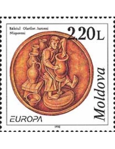Timbre Poste Europa Moldavie N° 0235 N** philatelie foxtimbre