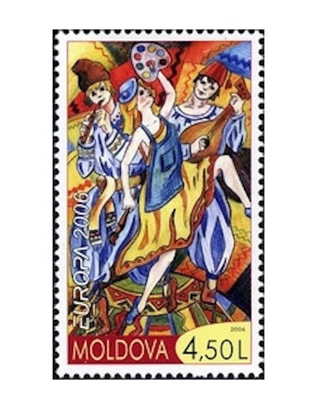 Timbre Poste Europa Moldavie N° 0475 N** philatelie foxtimbre