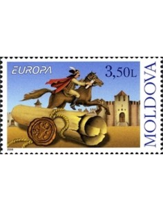 Timbre Poste Europa Moldavie N° 0533 N** philatelie foxtimbre