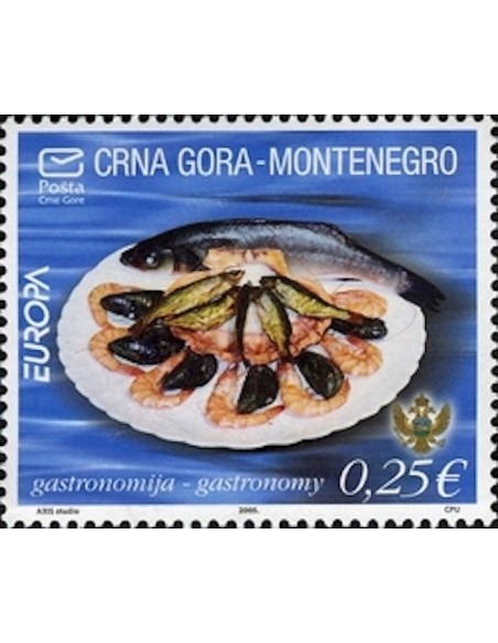 Timbre Poste Europa Monténégro N° 0116 N** philatelie foxtimbre