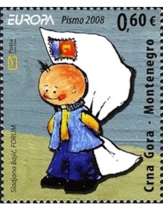 Timbre Poste Europa Monténégro N° 0175 N** philatelie foxtimbre