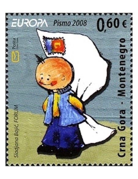 Timbre Poste Europa Monténégro N° 0175 N** philatelie foxtimbre