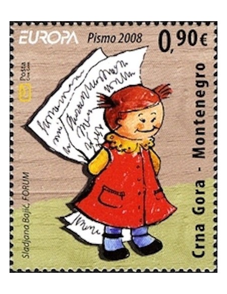 Timbre Poste Europa Monténégro N° 0176 N** philatelie foxtimbre