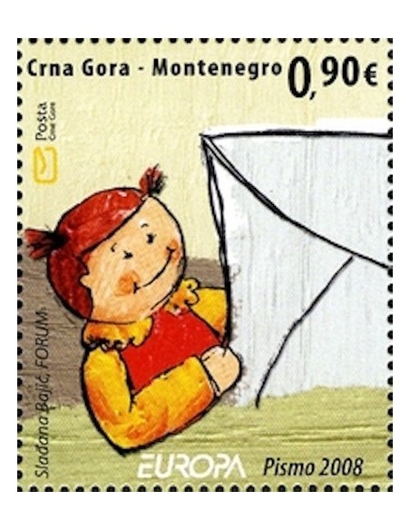 Timbre Poste Europa Monténégro N° Bloc 0007 N** philatelie foxtimbre