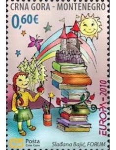 Timbre Poste Europa Monténégro N° 0238 N** philatelie foxtimbre