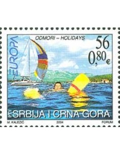 Timbre Poste Europa Serbie-Monténégro N° 3034 N** philatelie foxtimbre