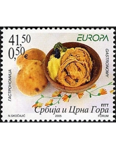 Timbre Poste Europa Serbie-Monténégro N° 3104 N** philatelie foxtimbre