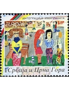 Timbre Poste Europa Serbie-Monténégro N° Bloc 0066 N** philatelie foxtimbre