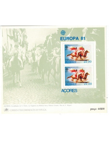 Timbre Poste Europa Açores N° Bloc 0002 N** philatelie foxtimbre