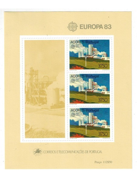 Timbre Poste Europa Açores N° Bloc 0004 N** philatelie foxtimbre