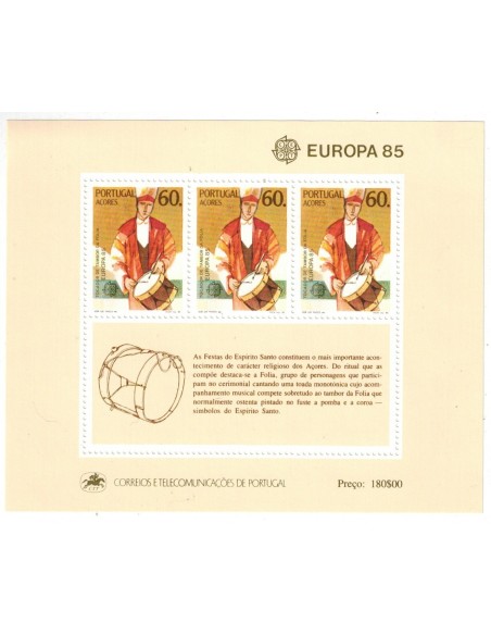 Timbre Poste Europa Açores N° Bloc 0006 N** philatelie foxtimbre