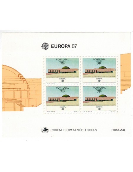 Timbre Poste Europa Açores N° Bloc 0008 N** philatelie foxtimbre