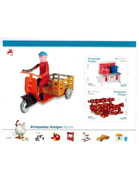 Timbre Poste Europa Açores N° F591 N** philatelie foxtimbre