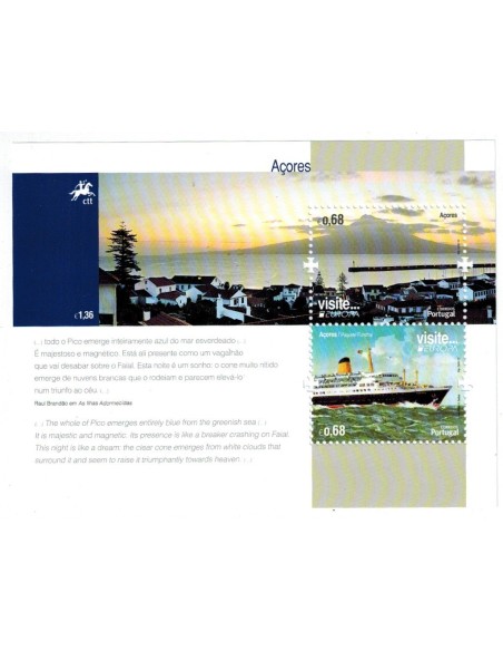 Timbre Poste Europa Açores N° Bloc 0049 N** philatelie foxtimbre