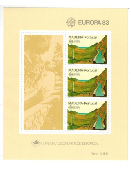 Timbre Poste Europa Madère N° Bloc 004 N** philatelie foxtimbre